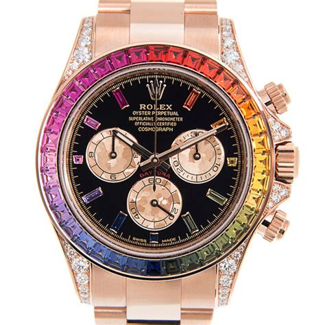 diamond rolex rainbow|Rolex rainbow 2021 price.